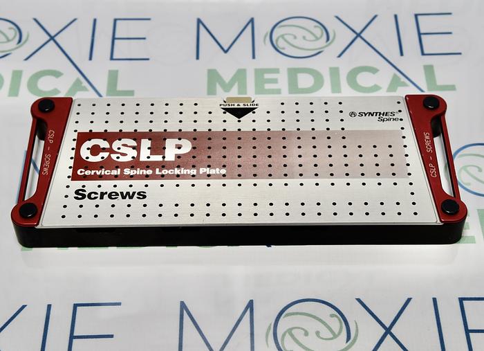 Used Synthes Cervical Spine Locking Plate System Instrument Set, In-Stock