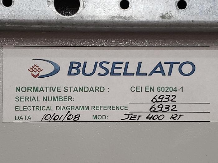 Used Busellato Jet 400 CNC