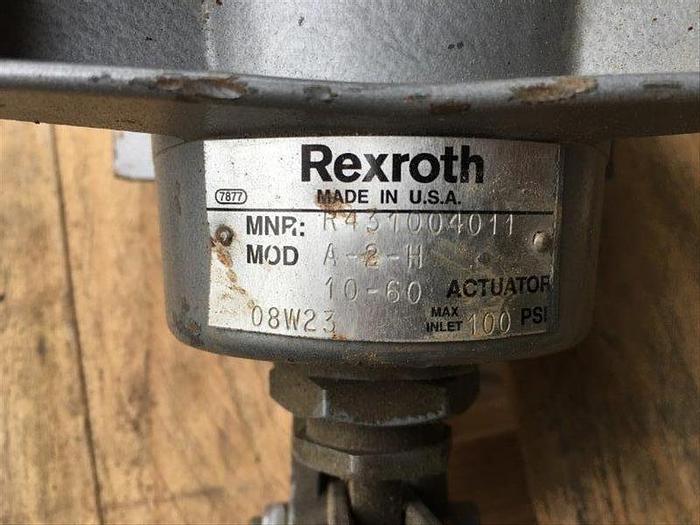 Used 0 Rexroth R431004011 A-2-H Actuator Positioner