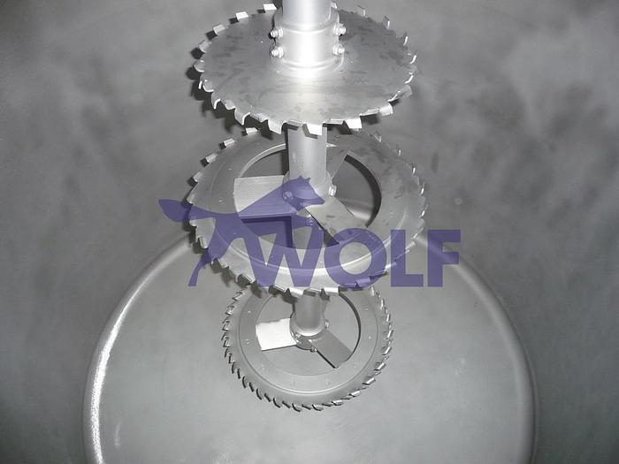 Used circulation dissolver HUBBES - type HMUD with a capacity of 2000 l