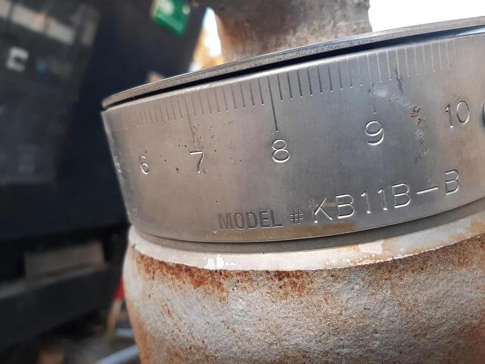 Used Valve, Flow, Control, S/st, Kates Co, Mdl KB11B-A, 150 PSI #S743779