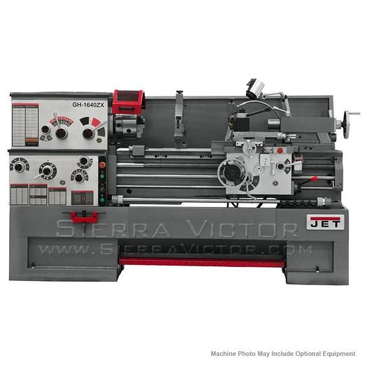 JET GH-1640ZX Geared Head Lathe 321930