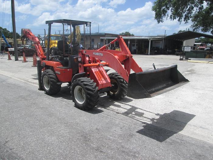 Used Kubota R520S Wheel Loader/Backhoe