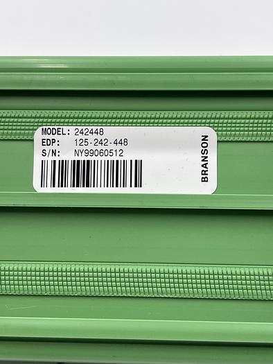 Used Branson 242448 energy control motherboard