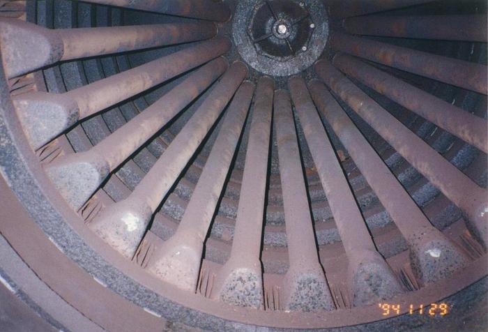 Used Impco 0800X1600 Washer Thickener, 8 Ft. Dia X 16 Ft. Long, With Cylinder, 24.5" Trunnion, 24.5" Tail Trunnion, C24-L10 317 Lh Cl02 Washer, 317 Stainless Steel #22973