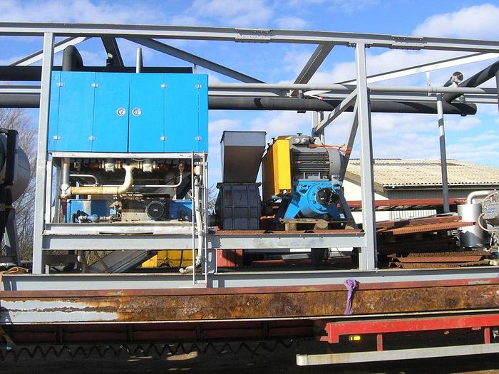 Used FINSAM – plate ice machine plant. Model VIP 18B UAV.