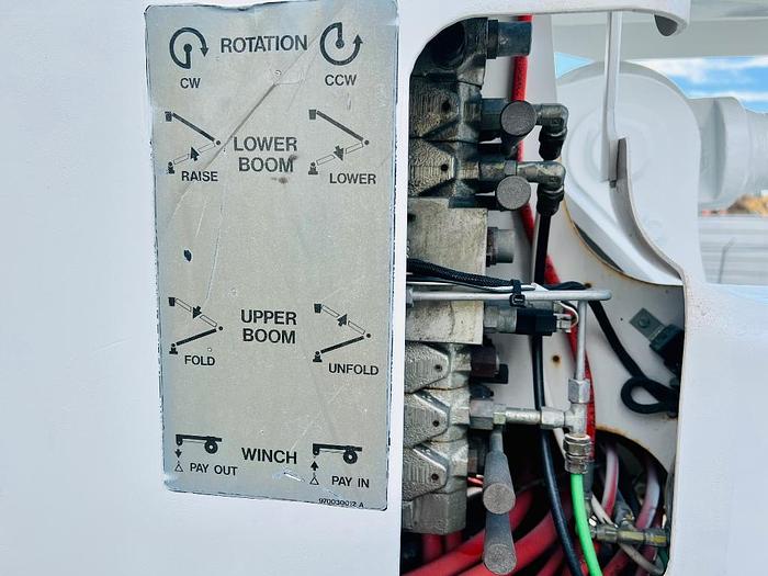 Used Altec AA55 60ft Bucket Boom on 2015 Ford F-750 4x2 Reg Cab Utility Truck - 44765