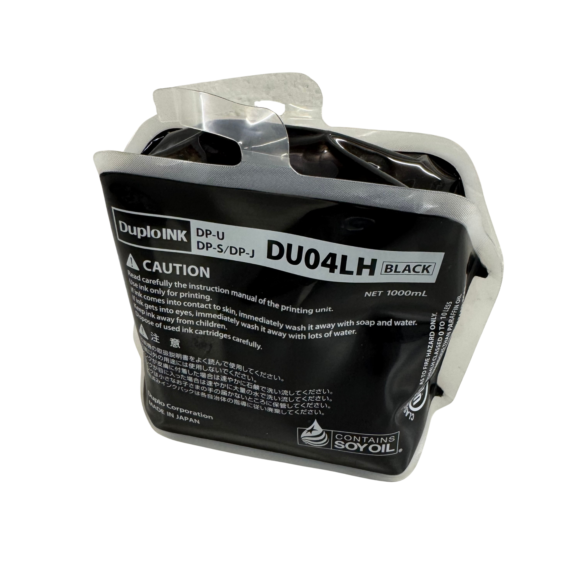 DUPLO Duprinter DU04LH Black Ink Pack of 12 x 1000cc