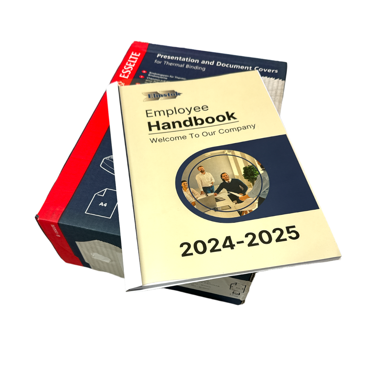 A4 Esselte Opaque Thermal Binding Covers - "Off White" Plain 1.5mm -1000 Covers - Special Clearance