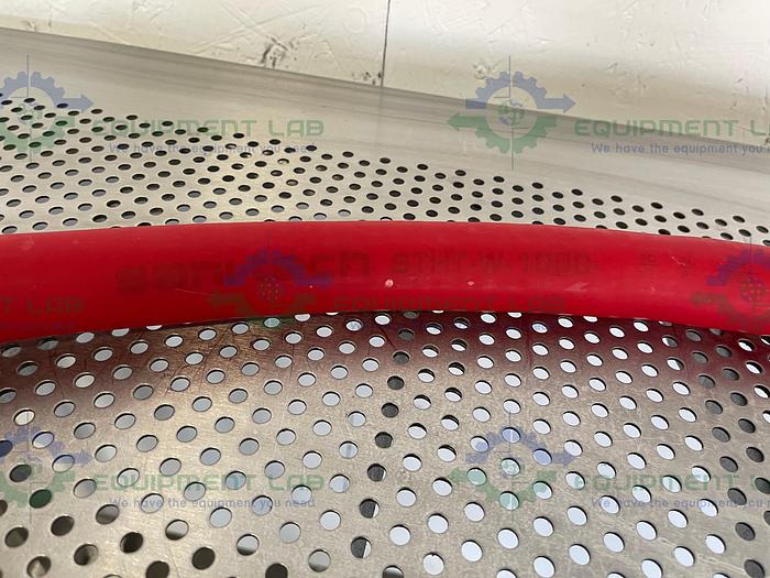 Used Sani Tech  STHT-W-1000 Silicone Hose w/ 1" Elbow Sanitary Fitting