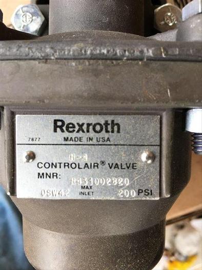 Used 0 Rexroth H-4 CONTROLAIR VALVE R434002820
