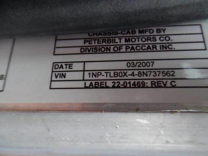 Used 2008 E-line Quickrig Peterbilt