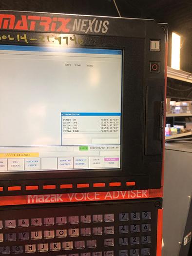 Used 2007 MAZAK QTN 450 II CNC Big Bore Turning Center