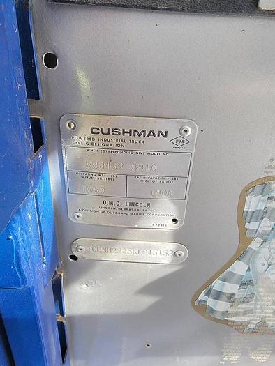 Used 1989 Cushman Truckster 898452-8910