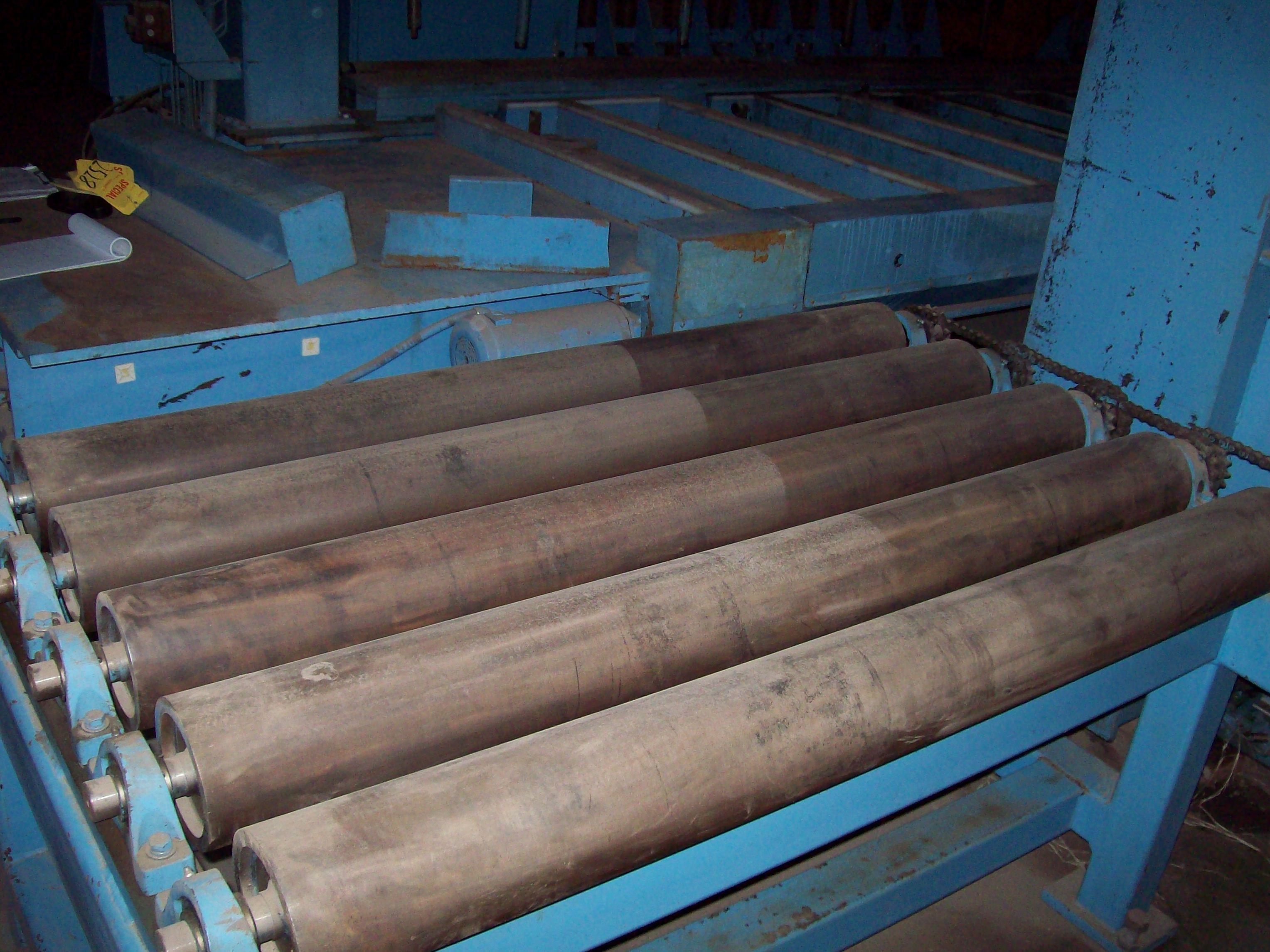 Used 24"  x 144" Tannewitz Model 60-24MH Vertical Band Type Plate Saw; Mfg. 1995