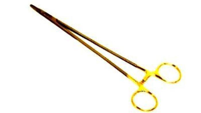 Used Aesculap Holder Suture Needle Tungsten Carbide French Eye 230mm BS-020-06-G BS-020-06-G