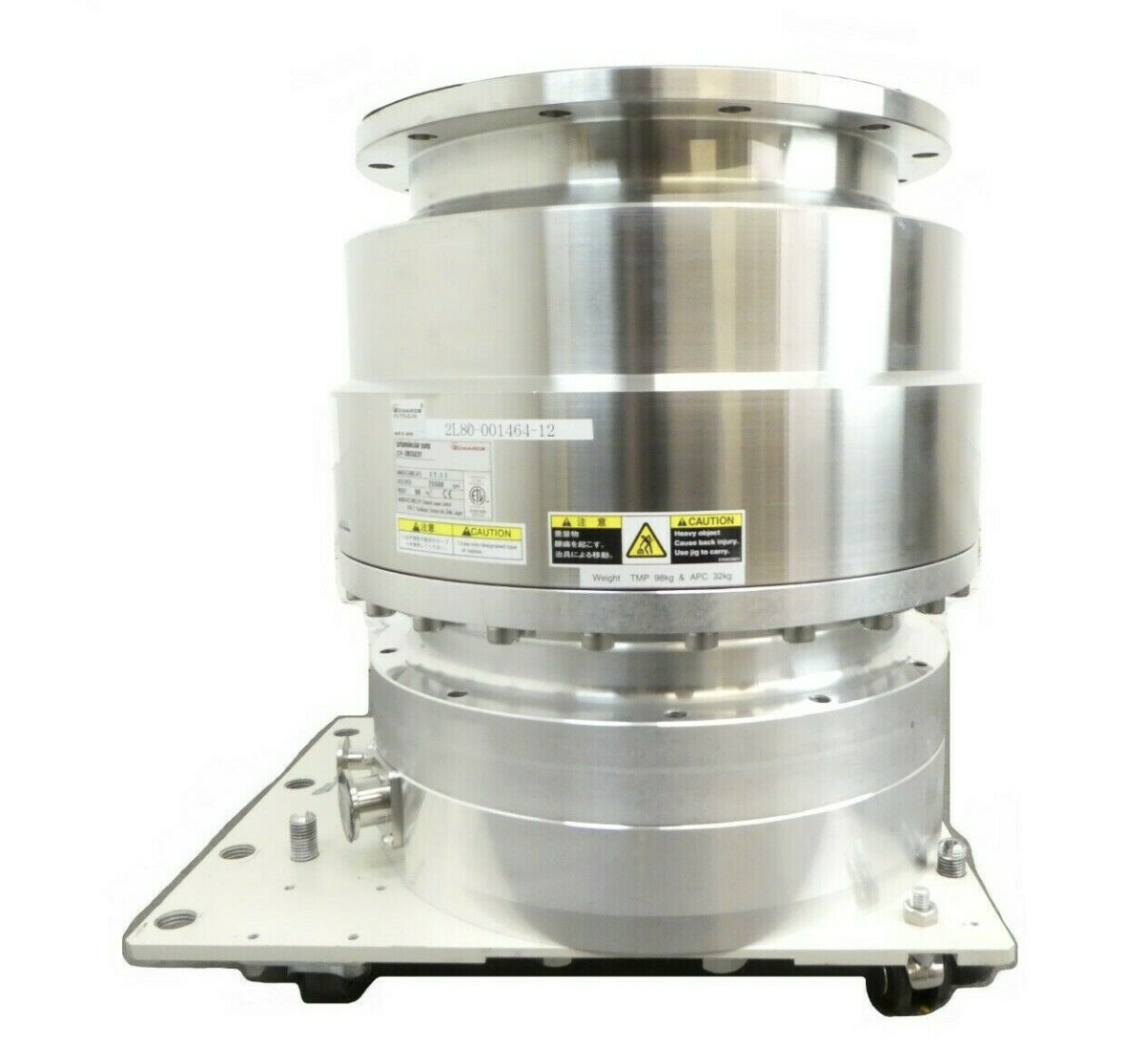 Used Edwards YT70-0Z-010 Turbomolecular Pump TEL 2L80-001464-12 New Spare