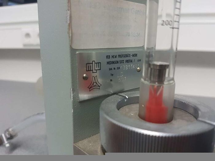 Used MLW LD597 Viscometer
