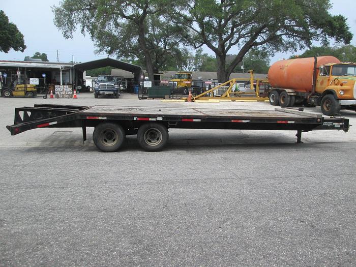 Used Anderson 10 ton Deck-over Equipment Trailer