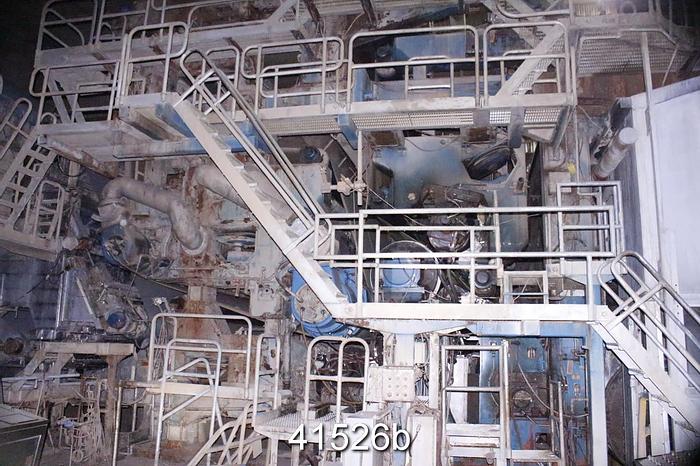 Refurbished Black Clawson 210" Trim Machine, 450 TPD #41526