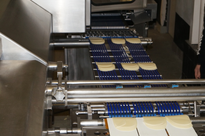 Used WEBER CHEESE SLICING MACHINE