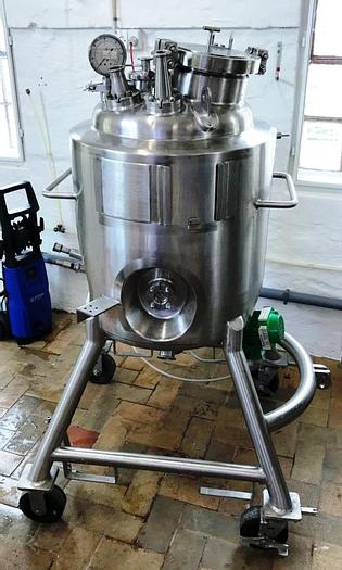 Used Process tank with 100 liter volume