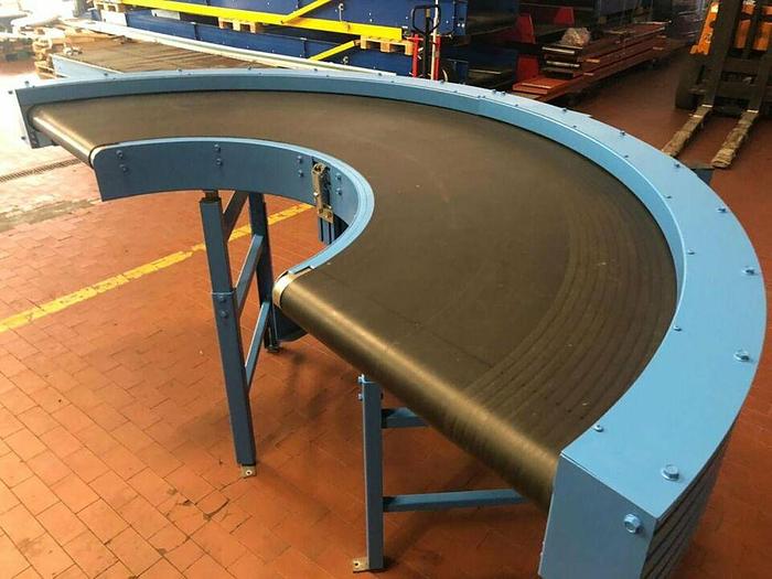 Gebraucht WEGENER + STAPEL FöRDER Gurtkurve Gurtbandkurve 180° Kurve AL 80 180°/600/500R