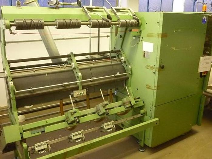 Gebraucht Hohlspindel-Effektzwirnmaschine für Glasfaser SAURER ALLMA ESPG, Mustermaschine 4 Spindeln
