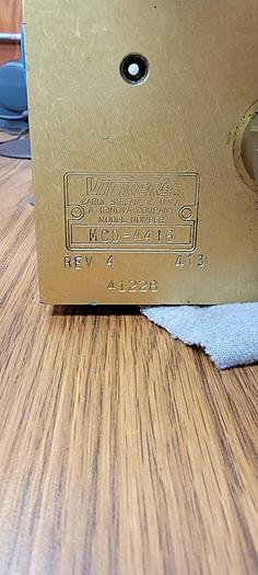 Used Vickers Manifold mcd-4416 w/dg4v hydraulic valve, w/dbl chuck valve, & solenoid valves (109) see details