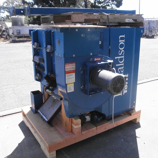 Used Dust Collector, Cartridge, 760 SF, Donaldson Torit, DF02-4, CycloneDust Collector, Cartridge, 760 SF, Donaldson Torit, DF02-4, Cyclone #S741816