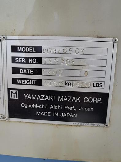 Used MAZAK ULTRA 650 Horizontal Machining Center