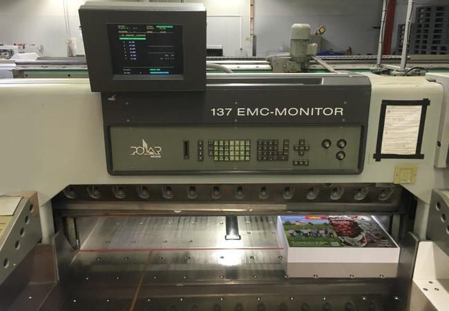Used Polar Mohr 137 EMMON cutting line 1994