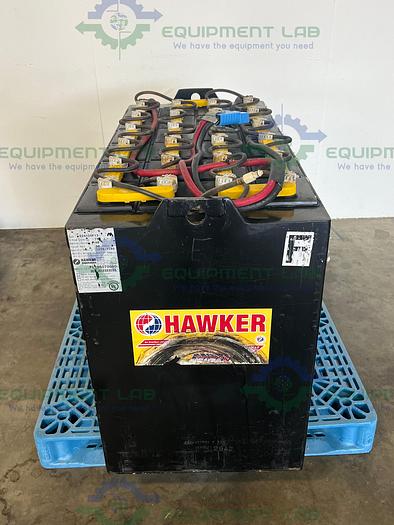 Used Hawker  024125F13 Forklift Battery 48 V, 37 Amps