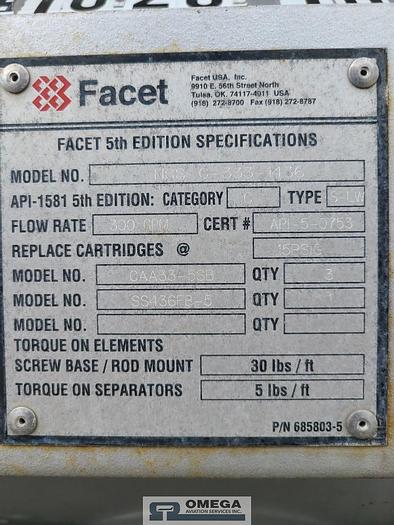 Used Unit #: 9283 - 2007 Garsite 5,000 Gallon Jet A Fuel Truck.
International 7300 Chassis