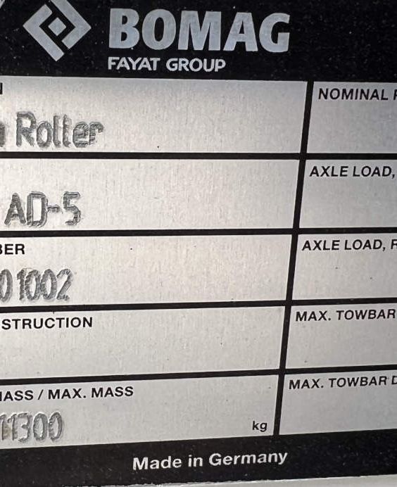 Usato 2015 Bomag BW 161 AD-5 -1002-
