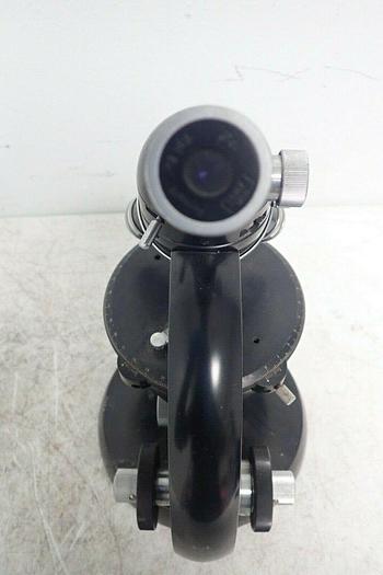 Used Carl Zeiss POL Monocular Microscope with 4 POL Objectives