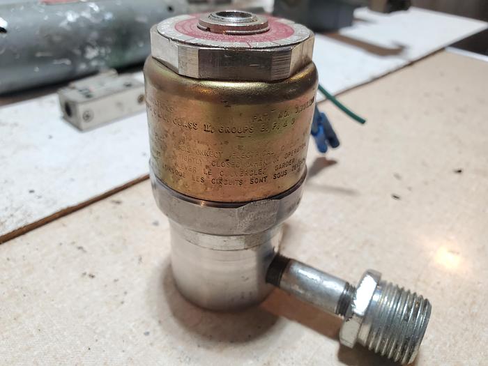 Used Solenoid Valve 0E24HJDZCCM 120V 150 PSI (BRA3)