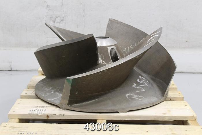 Used Sulzer APT61-20 And APT61-24 4-Vane 24.6" Impeller #43006