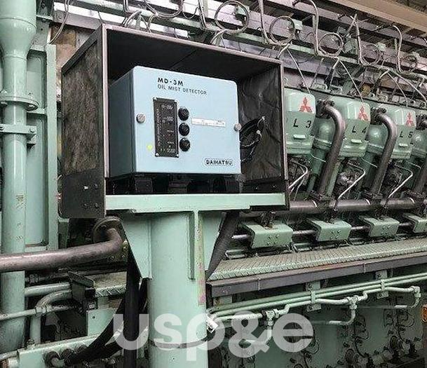 Used 5.7 MW 2003 Used Toshiba YAKL Natural Gas Generator Sets