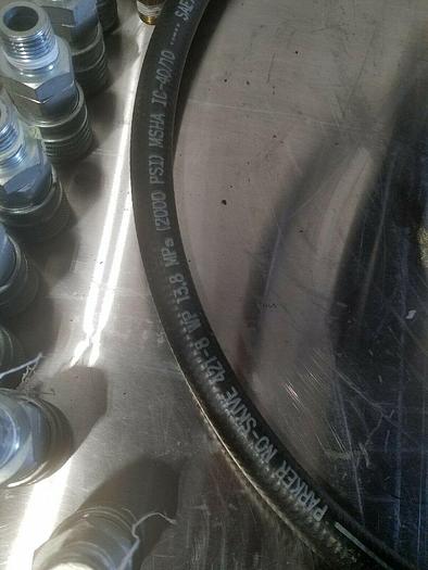 Used one Lot of High Pressure Hoses and Quick Release Fittings