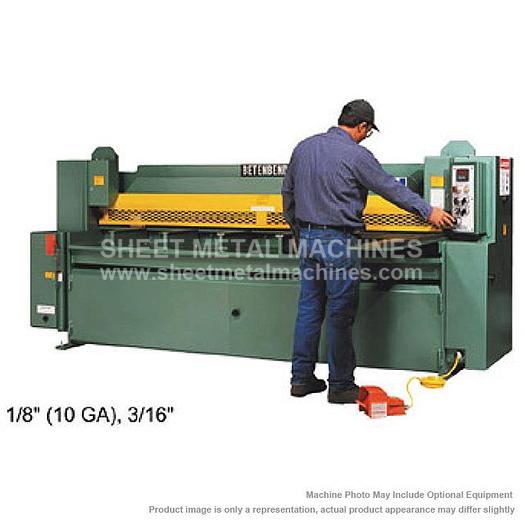 BETENBENDER 6' x 3/16" Hydraulic Shear Model 6-1875