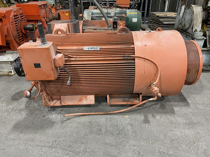 Used 1000 HP A$D INDUCTION MOTOR ADJUSTABLE SPEED 1790 RPM
