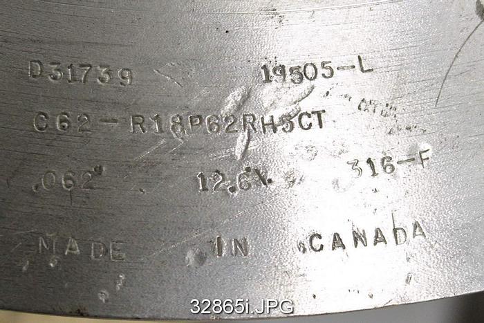 Used Beloit MR-18 Pressure Screen #32865