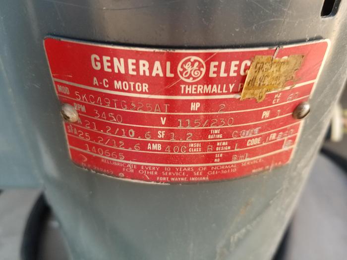 Used Ace A-27, 2HP, 1 Phase Barrel Top Dust Collector