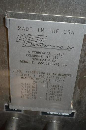 Used Lyco Blancher