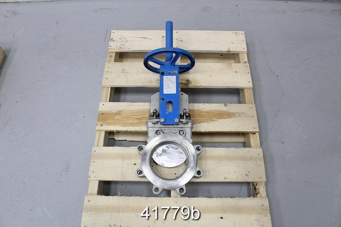 Used Orbinox 20-343MI 6" Hand Operated Knife Gate Valve #41779