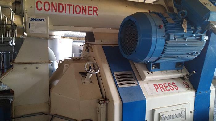 Usado Unidade de produção de pellets Andritz