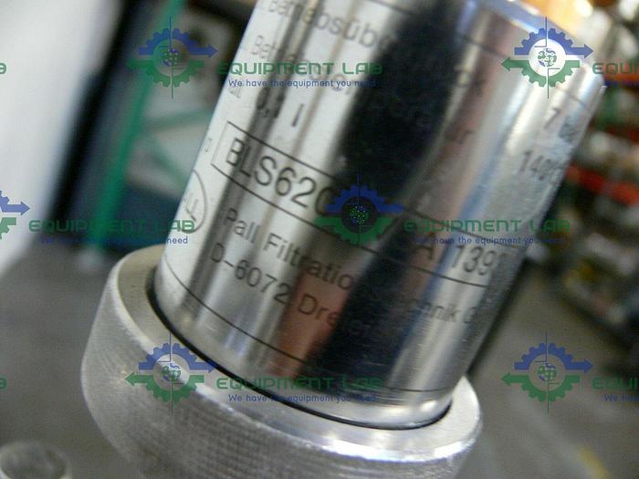 Used Braun 880 141/0 13.7L 1.3 bar 124C Schott Gerate Glass Bio Reactor + .75kW Motor