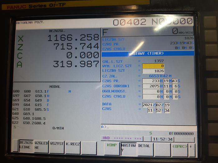 Used BRUGT CNC-KARRUSELDREJEBÆNK, FABRIKAT VIPER, MODEL 16/20M