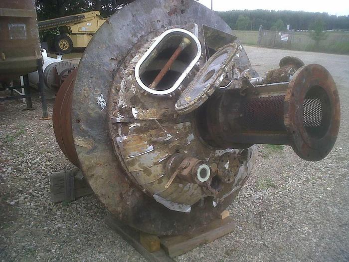 Used 350 GALLON HEAVY DUTY STAINLESS STEEL REACTOR WITH HELICAL AGITATOR